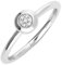 Esprit Damen-Ring 925 Sterling Silber Zirkonia sparkling petite weiß ESRG92545A180