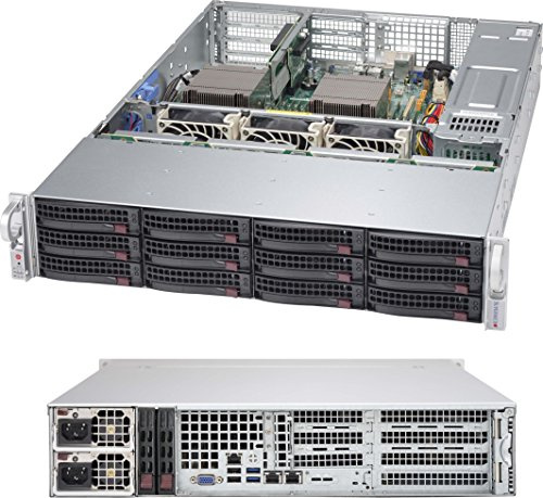 Supermicro CSE-826BAC4-R920WB Ablage schwarz 920W PC-Gehäuse (Regal, Server, Schwarz, 2U, Platinum Zertifiziert BSMI CCC CE/EMC FCC Class B TUV/CB UL/CUL, 920 W)