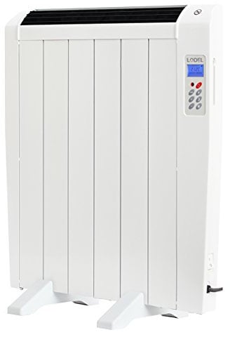 LODEL RA6 - Heizkörper Elektroheizung 900 W, Programmierbar, Schnellaufheizung, Ideal für ≤1 Stunde, +/- 10-15m², Weiß