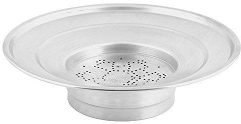 Habi 475 Colafritto Alluminio di Portata, 30 cm, Metallo, Argento, 30cm