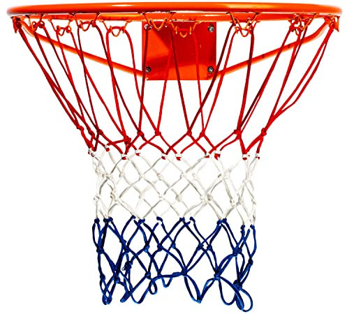 Franklin Sports Basketball Net, rot/weiß/blau