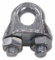 Morsetto A Cavallotto Zincato Filetto 6 mm Ø interno 1/4 Conf. 100 pz