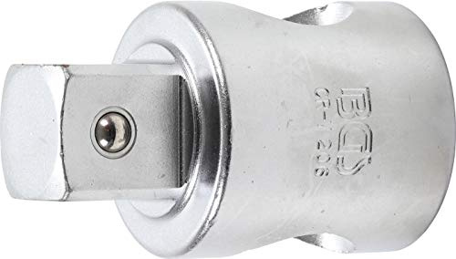 BGS 206 | Gleitgriff-Adapter für Verlängerungen | Außenvierkant 25 mm (1) | Chrom-Vanadium-Stahl | Verchromt, matt | Bohrung 28,5 mm | verwendbar mit Art. 300-1