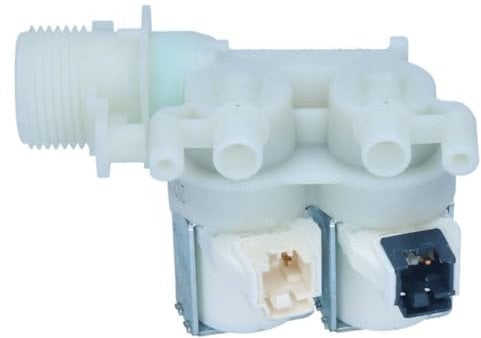 Indesit - Válvula de agua fría de dos vías para lavadora Indesit