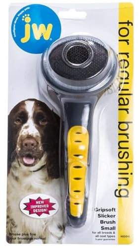 JW Gripsoft Grooming Small Slicker Brush