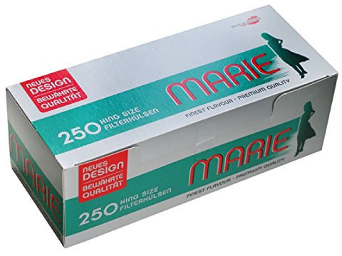 8 x 250 Marie Filterhülsen