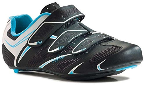 Northwave Starlight 3S Damen Rennrad Fahrrad Schuhe schwarz/weiß/blau 2016: Größe: 38