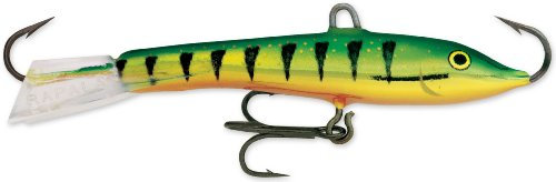 Rapala - Jigging Rap Angelköder - Natürlich Schwimmendes Angelzubehör - Jig-Köder - Variable Lauftiefe - Fischköder 9cm, 25g - Hergestellt in Estland - Legendary Perch