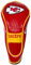 Team Golf NFL Kansas City Chiefs Hybrid Head Cover Hybrid Golf Club Headcover, Hook-and-Loop Closure, Velour Lined for Extra Club Protection