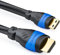 deleyCON 2m Mini HDMI Câble HDMI 2.0/1.4a Compatible ARC 3D 4K Ultra HD 1080p 2160p High Speed avec Ethernet (Nouvelle Norme) - Noir