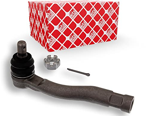 febi bilstein 43148 Spurstangenendstück mit Kronenmutter und Splint, 1 Stück | Kompatibel mit: TOYOTA LAND CRUISER 100