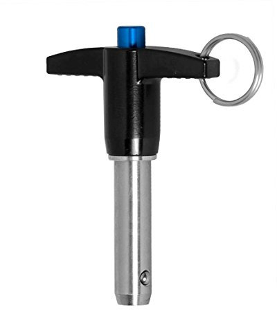 Viwanda Edelstahl Kugelsperrbolzen T Griff, selbstsichernd, Durchmesser M10- Grifflänge 30mm