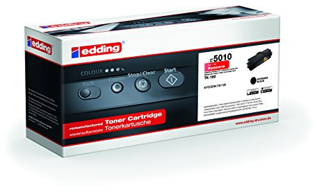 edding Toner EDD-5010 - Schwarz - Reichweite 2500 Seiten - Ersetzt Kyocera TK-160