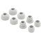 8pcs Grey Replacement Silicone Eartips Earbuds Eargels for Beats by dr dre Powerbeats 2 Wireless Stereo Earphones
