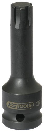 KS Tools 911.0942 1/2 Kraft-Bit-Stecknuss für RIBE-Schrauben, M13