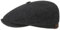 Stetson Hatteras Noir Schirmmütze Damen/Herren - Flatcap mit Wolle und Kaschmir - Wollmütze Herbst/Winter - Ballonmütze mit Flanelfutter - Flat Cap anthrazit 56 cm