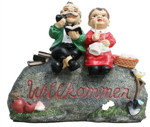 colourliving Willkommen Schild Oma und Opa Herzlich Willkommen Willkommensschild Haustür