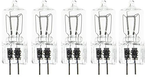 5 x 150W Bombillas de Fresnel de Tungsteno para Pro Luz Continua del Estudio Fotográfico Video del Punto de luz, GX6.35
