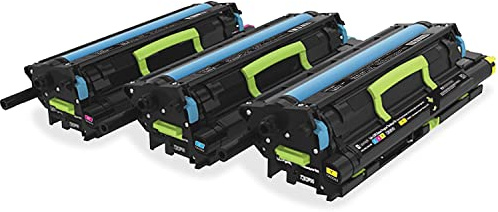 Lexmark 72K0FV0 Color (CMY) Return Program Developers & Photoconductor Units Pack Toner