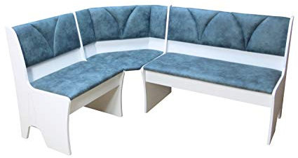 moebel direkt online Eckbank 124x165 cm Silvia Weiss/Opal Vintage