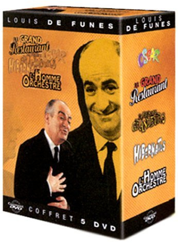 Coffret De Funès 5 DVD : Oscar / La Folie des grandeurs / Hibernatus / L'Homme orchestre / Le Grand restaurant