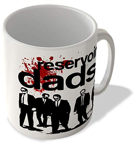 McMug - Reservoir Dads - White Background - Mug, Ceramic, 11fl.oz.