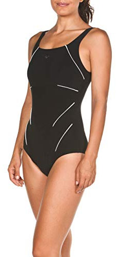 ARENA Jewel Low Costume Intero Donna Coppa C, Costume da Bagno Modellante Bodylift, Tecnologia Power Mesh e Tessuto Sensitive Fit Resistente al Cloro