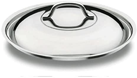 LACOR 72928 Deckel 28 cm Profesional | Aus lebensmittelechtem Edelstahl gefertigt; hohe Korrosionsbeständigkeit und Haltbarkeit im täglichen Gebrauch