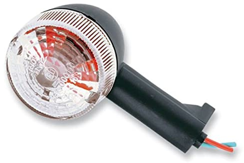 Blinker vorn links/hinten rechts für Derbi Senda, GPR, Gilera RCR, SMT, Schwarz