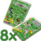CARPETA® - 8 x Flipper Fußball ┃ Mitgebsel ┃ Kindergeburtstag ┃ Games ┃ Kinder lieben Dieses Flipperspiel