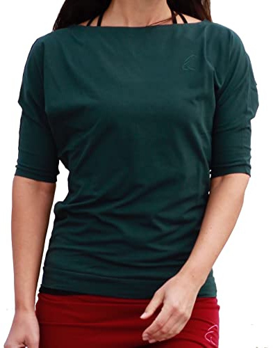 ESPARTO Halbarmshirt Sadaa in Thymian (Dunkelgruen) L