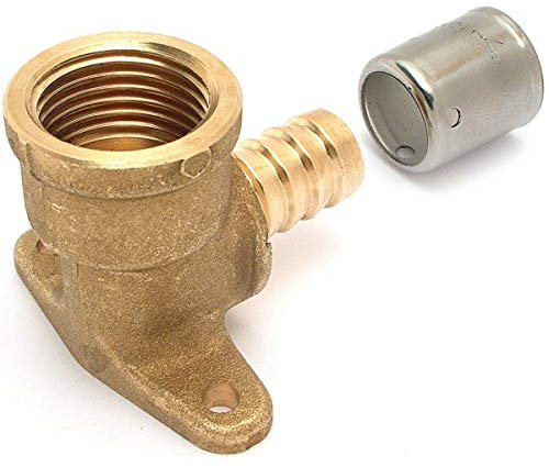 applique murale à sertir - tube per - diamètre 16 vers femelle à visser 15 x 21 - altech