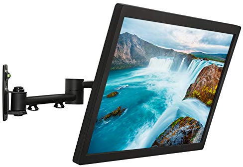 Mount-It! TV Wall Mount Bracket | Quick Release | Full Motion Swing Out Tilt Swivel | VESA 75 to 200 | 44 Pound Capacity | RV Outdoor Compatible