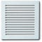 Anzapack 814326M - Rejilla 20X20 Cm. Plastico Blanco