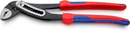 Knipex Alligator Pinza Regolabile per Tubi e Dadi Bonderizzata Nera, Rivestiti in Materiale Bicomponente 300 Mm 88 02 300