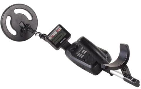 Velleman Metalldetektor, wasserdichte Suchspule 20 cm, LCD-Display, Suchtiefe 15 cm