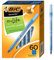 Round Stic Ballpoint Pen, Blue Ink, Medium Point, 1.0 mm, 60 per Box, Sold as 1 Box