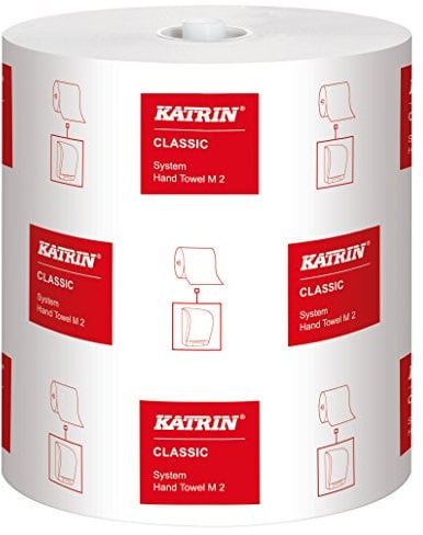 Katrin 460102 Classique Système M2 Rouleau de Serviette, 2 Plis (6-er Pack)