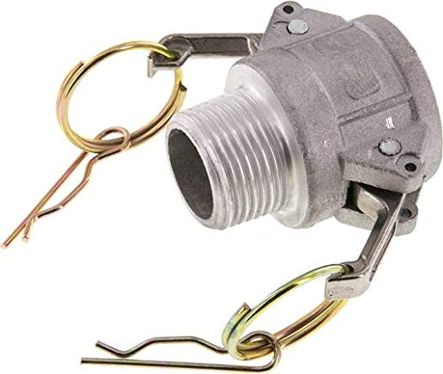 Kamlock-Kupplung (B) R 1(AG), Aluminium Werkstoff:Aluminium Gewinde:R 1 DN:25 (1) mm PN:18bar