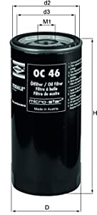 MAHLE Original OC 46 Oil Filter