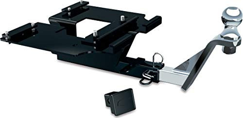 Kuryakyn 7653 Motorcycle Accessory: Receiver Hitch with 1-7/8 Diameter Trailer Hitch Ball for 2009-19 Harley-Davidson Trike Motorcycles