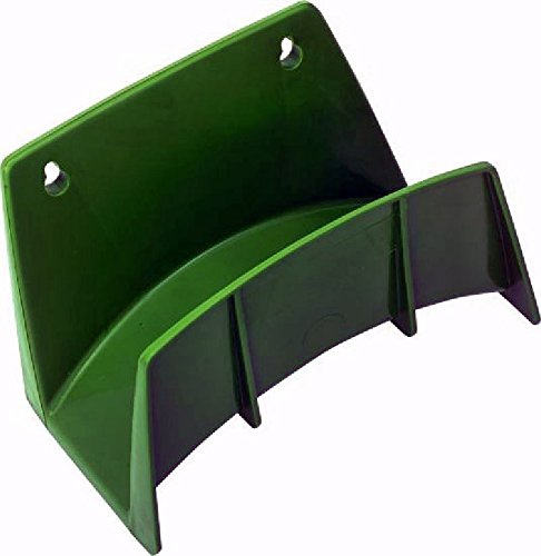 Triuso Schlauchhalter für 25m Schlauch | Schlagfester Kunststoff, Verstärkte Aufhängeösen, Für ca. 25 m 1/2-Schlauch