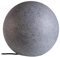 Lampenlux LED Aussenleuchte Kimbo IP65 Gartenlampe E27 Steinoptik Kugellampe Ø38cm IP65 230V