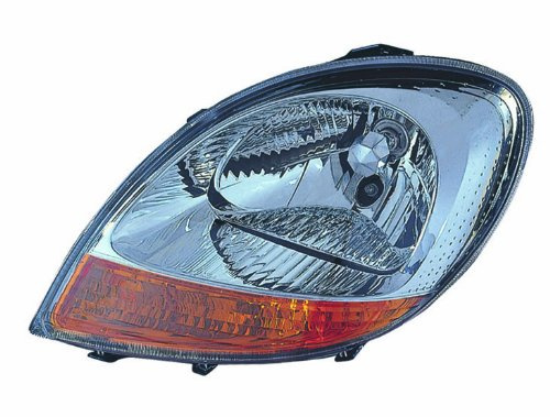 Prasco Scheinwerfer H4 Rahmenfarbe chrom RN9174814 links | Kompatibel mit: RENAULT KANGOO, KANGOO Express
