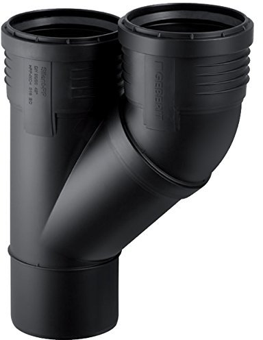 Geberit Silent-PP Parallelabzweig DN90/90 mit Muffen 390457141
