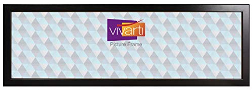 Vivarti Panoramic Thin Matt Black Picture Photo Frame 24 x 10 Inches