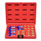 vidaXL Adaptersatz für Common Rail Tester Einspritzdüsen Prüfgerät Adapter Injektor Rücklaufmenge 24 TLG Adapter Set für Common Rail Kfz Werkzeuge