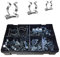 50 x Assorted Tool Spring Terry Clips Heavy Duty Storage/Shed Garage