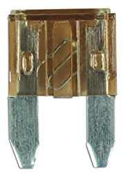 Connect 30427 Mini Blade Fuse 7.5A Brown 25pc