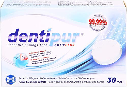 Dentipur Schnellreinigungs-Tabletten